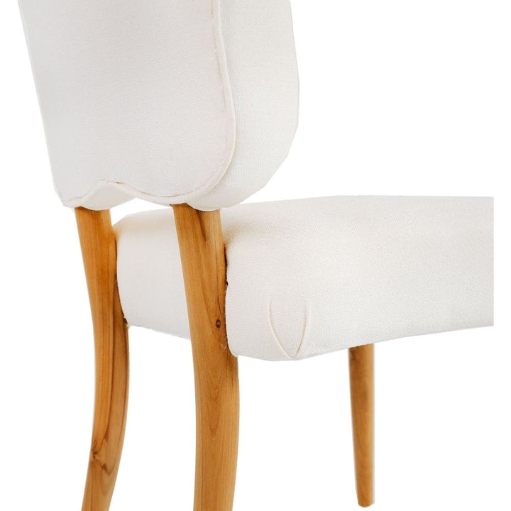 Royere Dining Chair-France & Son-FL1088IVORY-Dining Chairs-2-France and Son