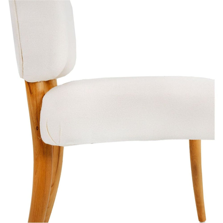 Royere Dining Chair-France & Son-FL1088IVORY-Dining Chairs-7-France and Son