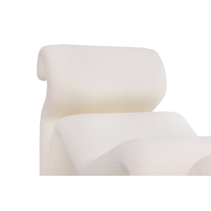 Figure Lounge Chair + Ottoman-France & Son-FL1090IVORY-FL1190IVORY-Lounge Chairs-4-France and Son