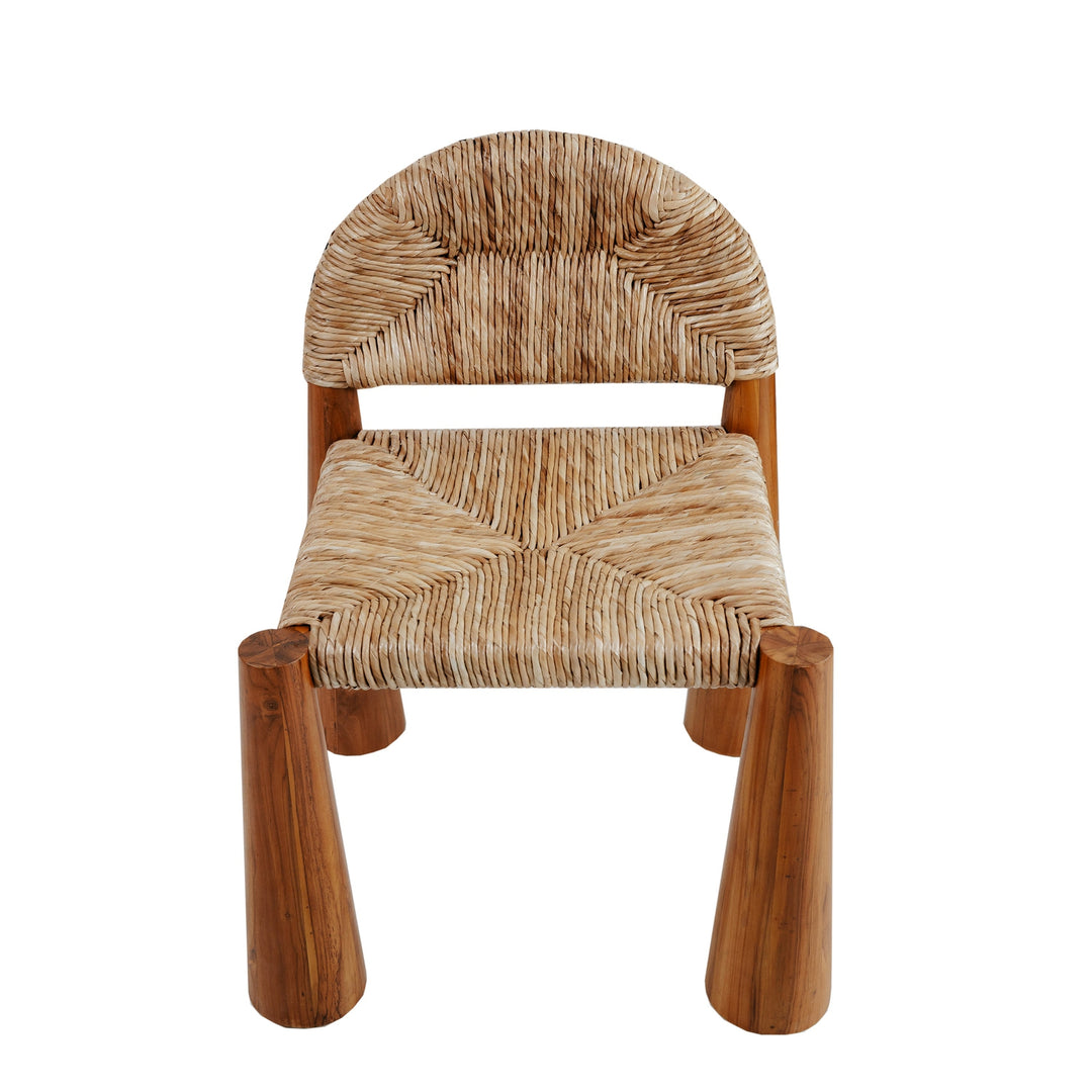 Monclova Chair-France & Son-FL1092NTRL-Lounge Chairs-3-France and Son