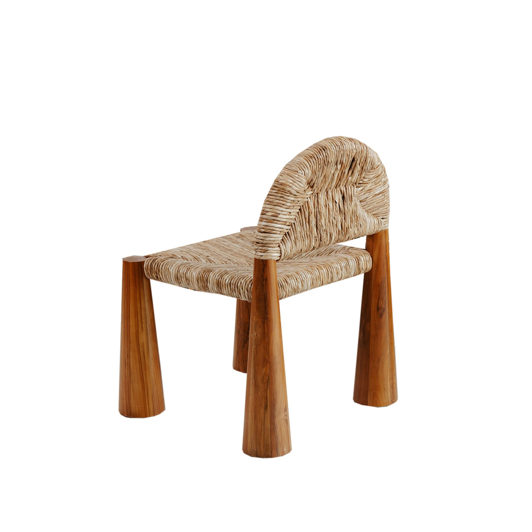 Monclova Chair-France & Son-FL1092NTRL-Lounge Chairs-2-France and Son