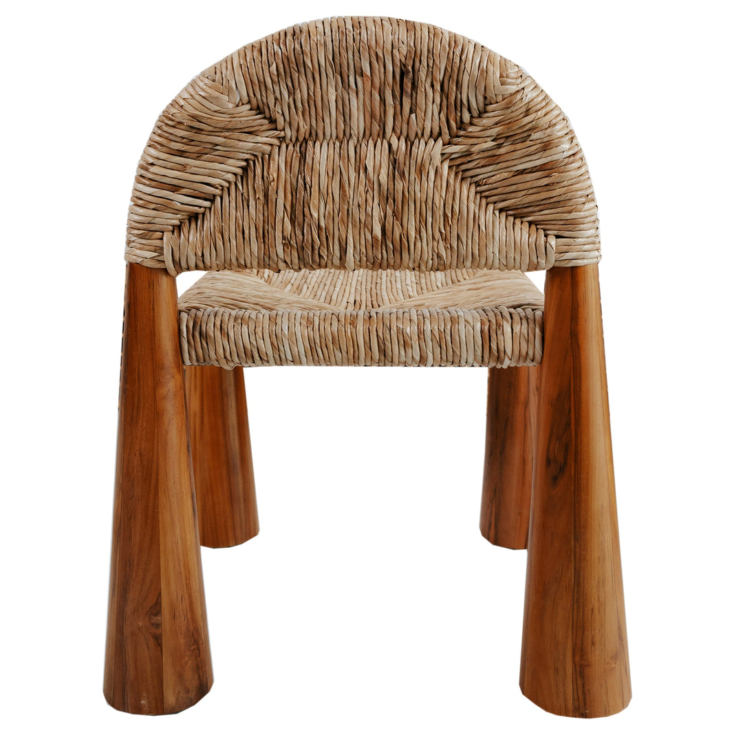 Monclova Chair-France & Son-FL1092NTRL-Lounge Chairs-6-France and Son