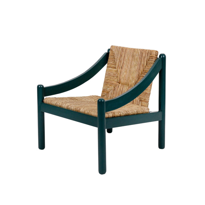 Magistretti Woven Lounge Chair-France & Son-FL1086GRN-Lounge ChairsGreen-7-France and Son