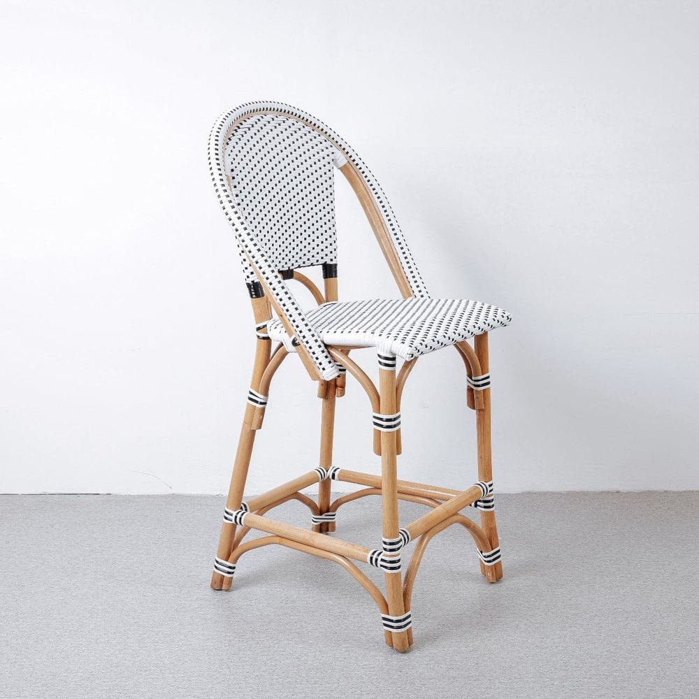 Avila Rattan Counter Stool-France & Son-FL1134-Bar StoolsSingle-3-France and Son