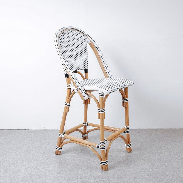 Avila Rattan Counter Stool-France & Son-FL1134-Bar StoolsSingle-3-France and Son