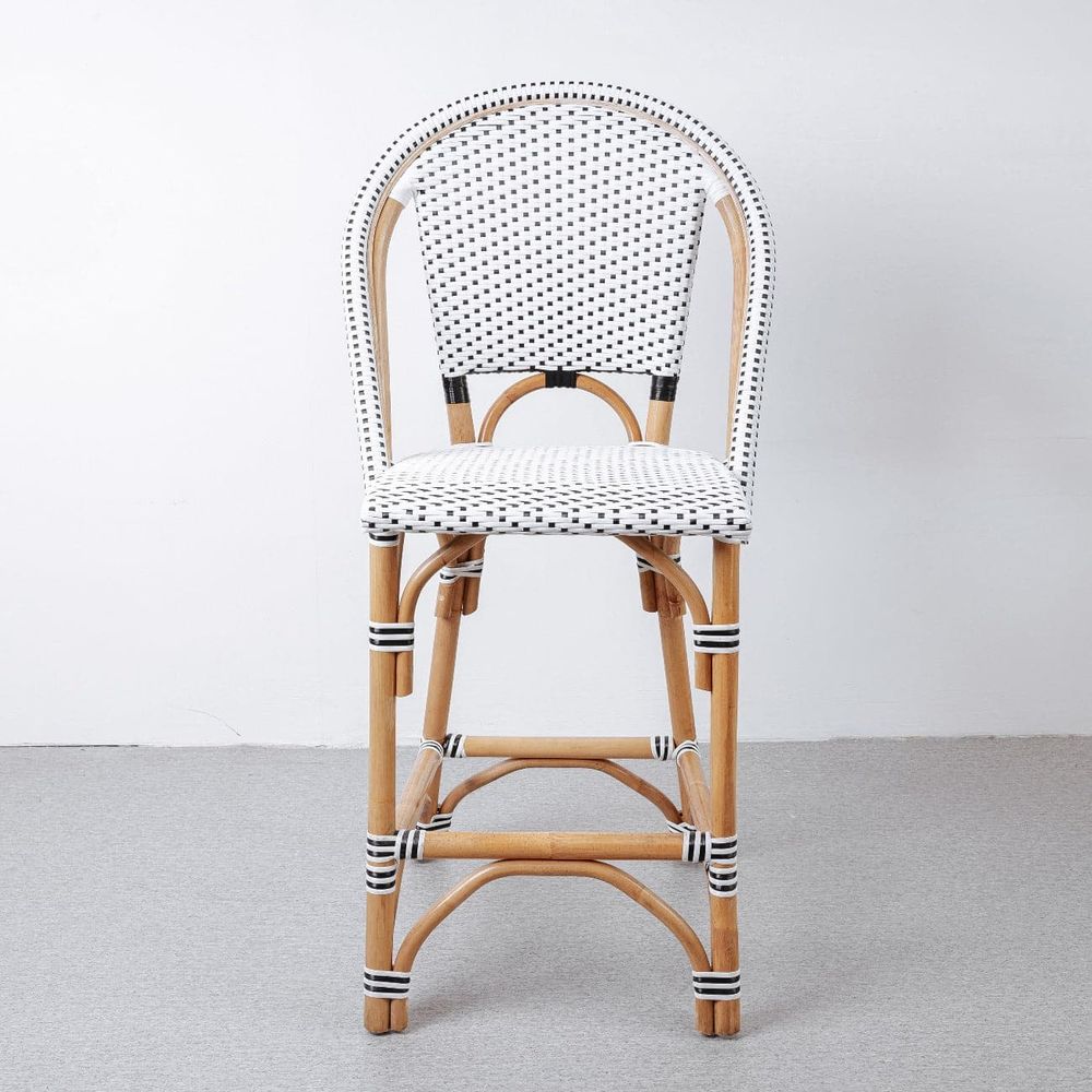 Avila Rattan Counter Stool-France & Son-FL1134-Bar StoolsSingle-1-France and Son