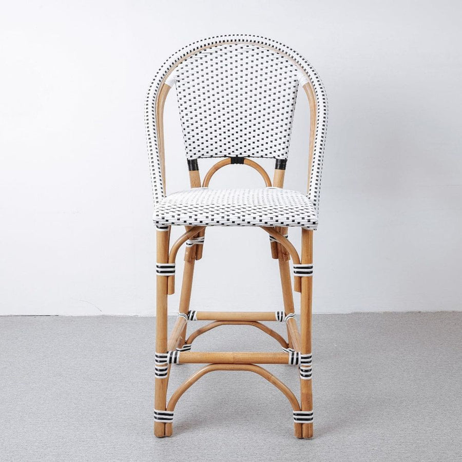 Avila Rattan Counter Stool-France & Son-FL1134-Bar StoolsSingle-1-France and Son