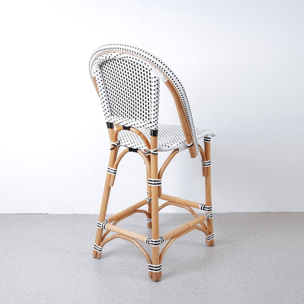 Avila Rattan Counter Stool-France & Son-FL1134-Bar StoolsSingle-4-France and Son