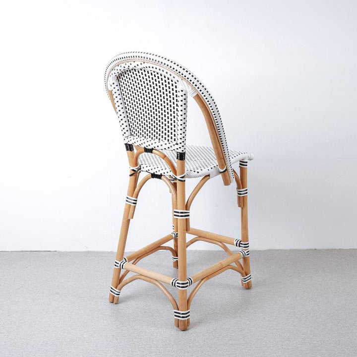 Avila Rattan Counter Stool-France & Son-FL1134-Bar StoolsSingle-4-France and Son