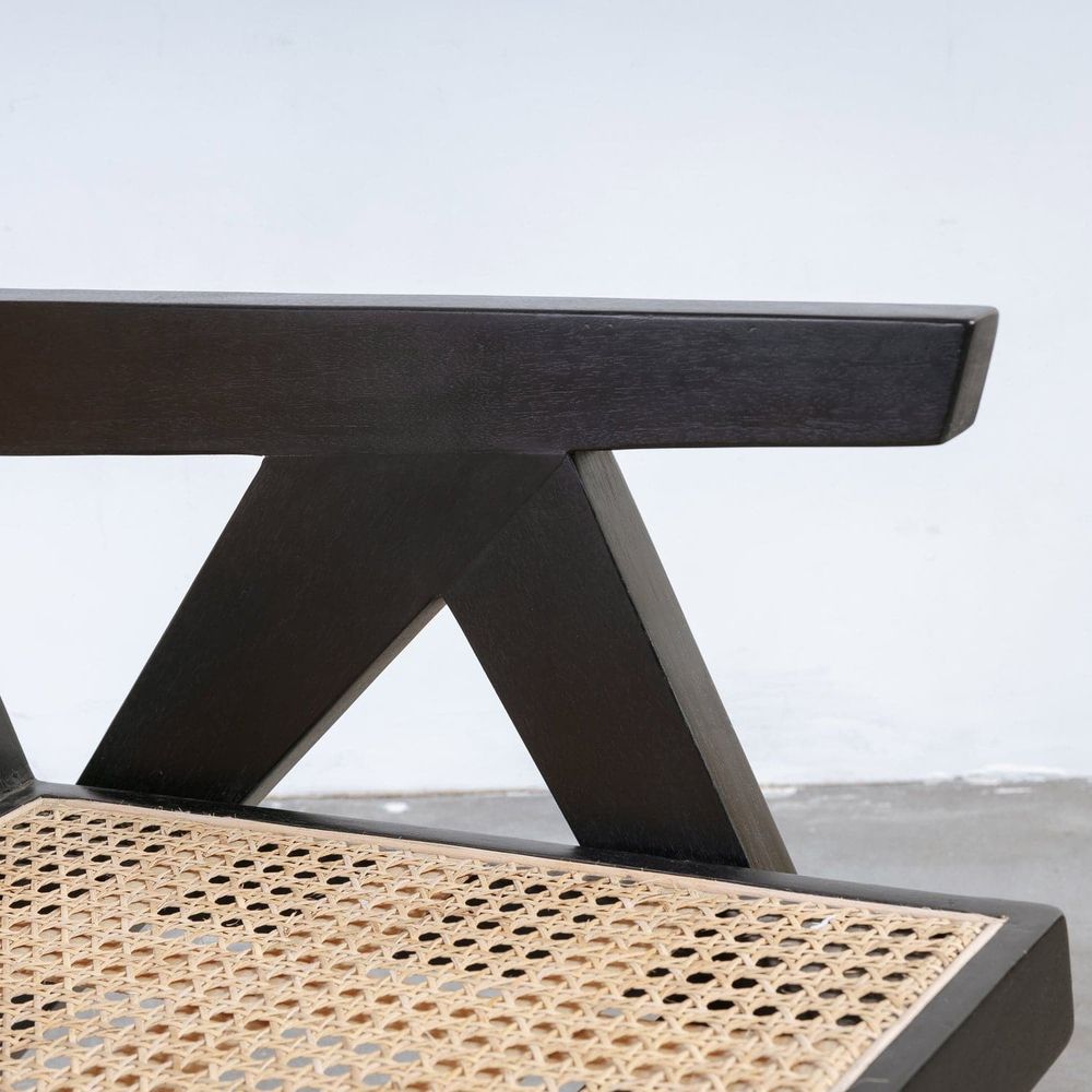 Jeanneret Lounge Chair with Arms – France Son