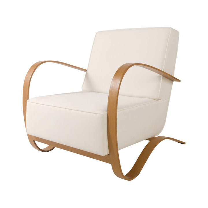 Halabala Lounge Chair - Natural-France & Son-FL1320NTRL-Lounge Chairs-1-France and Son