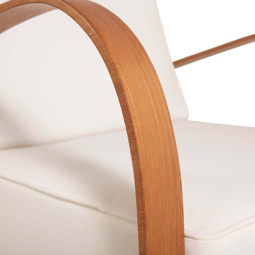Halabala Lounge Chair - Natural-France & Son-FL1320NTRL-Lounge Chairs-5-France and Son