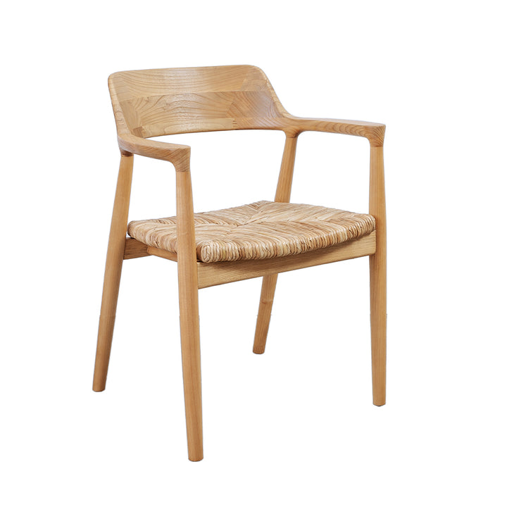 Perriand Teak Outdoor Dining Chair-France & Son-FL1351-Dining Chairs-3-France and Son