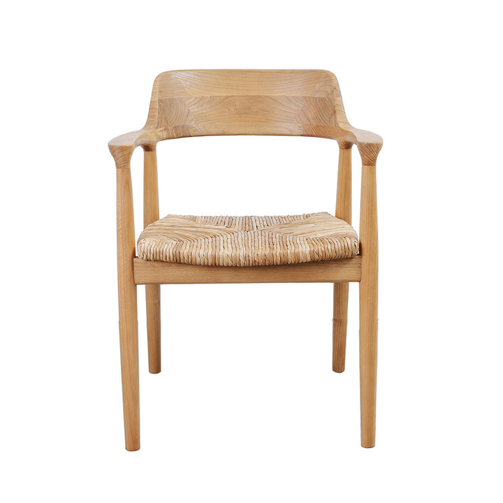 Perriand Teak Outdoor Dining Chair-France & Son-FL1351-Dining Chairs-1-France and Son