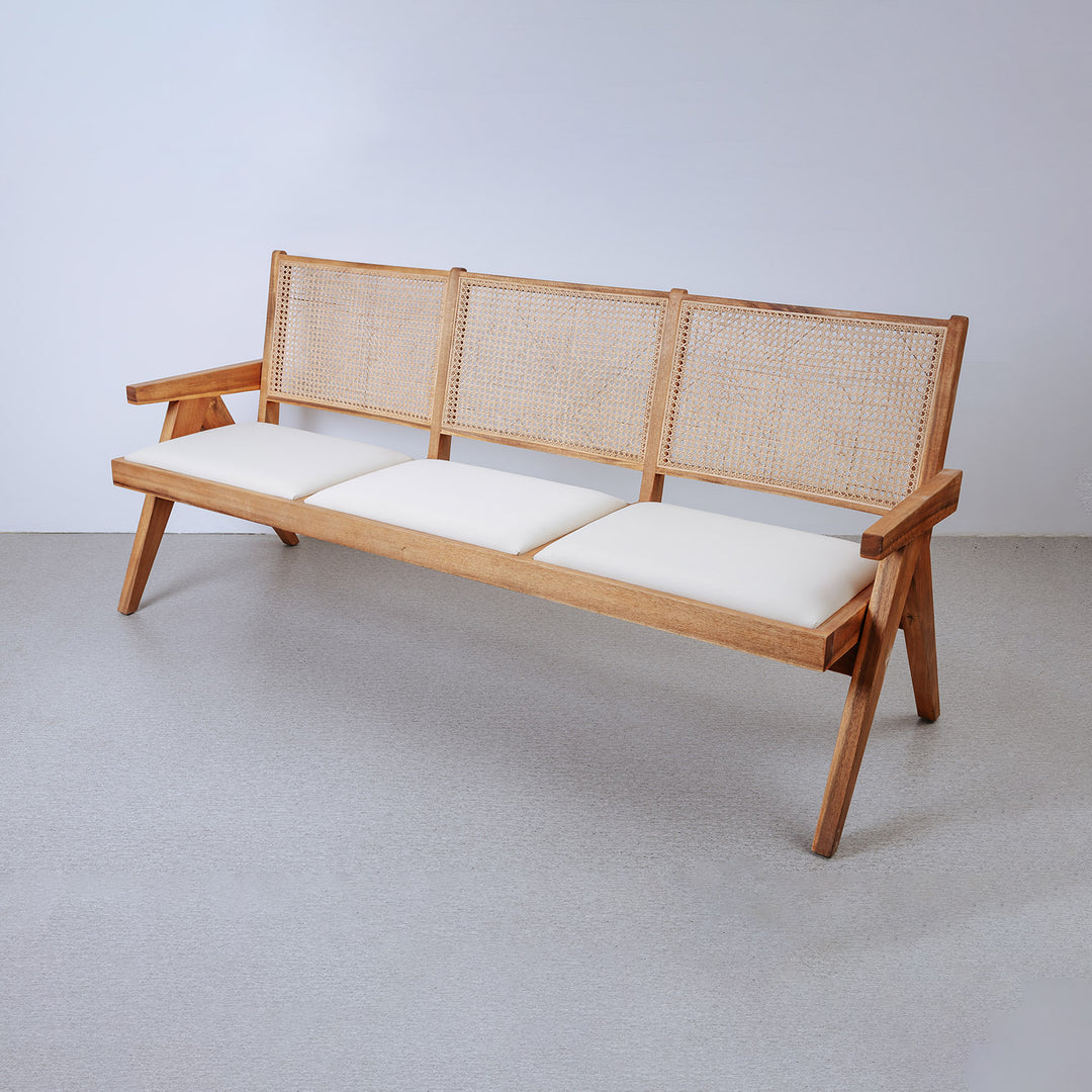 Jeanneret Sofa with Padded Seat-France & Son-FL1367-Sofas-2-France and Son