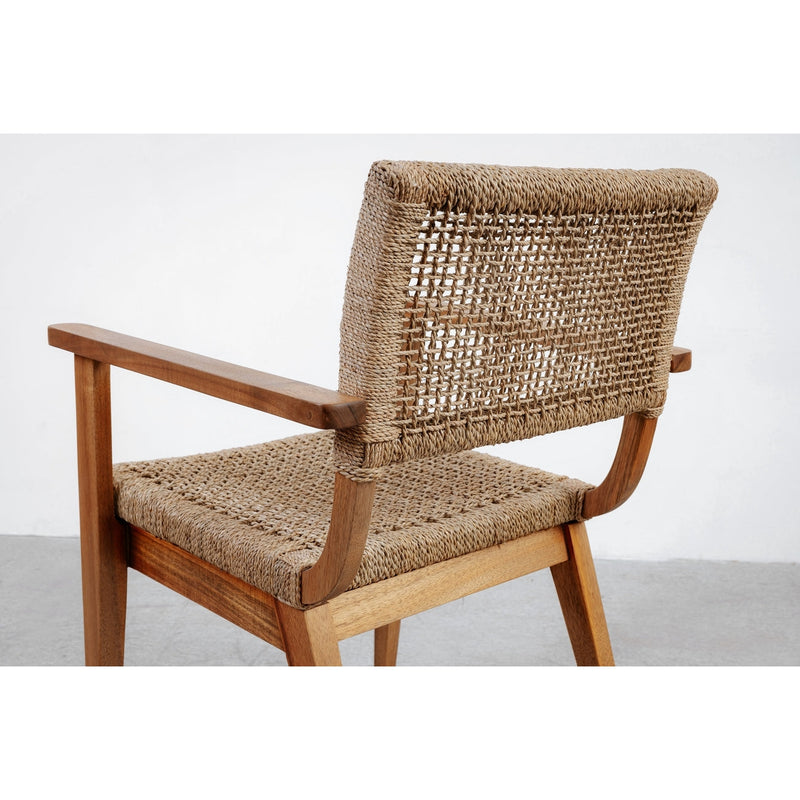 Scholz Woven Dining Chair-France & Son-FL1378-Dining Chairs-4-France and Son