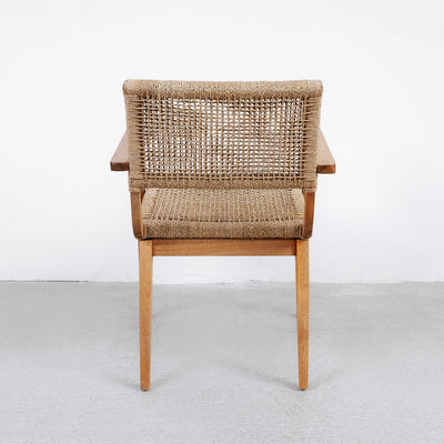 Scholz Woven Dining Chair-France & Son-FL1378-Dining Chairs-6-France and Son