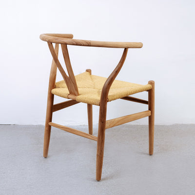 Wishbone Chair-France & Son-FL1380GREY-Dining ChairsGrey Wash-2-France and Son