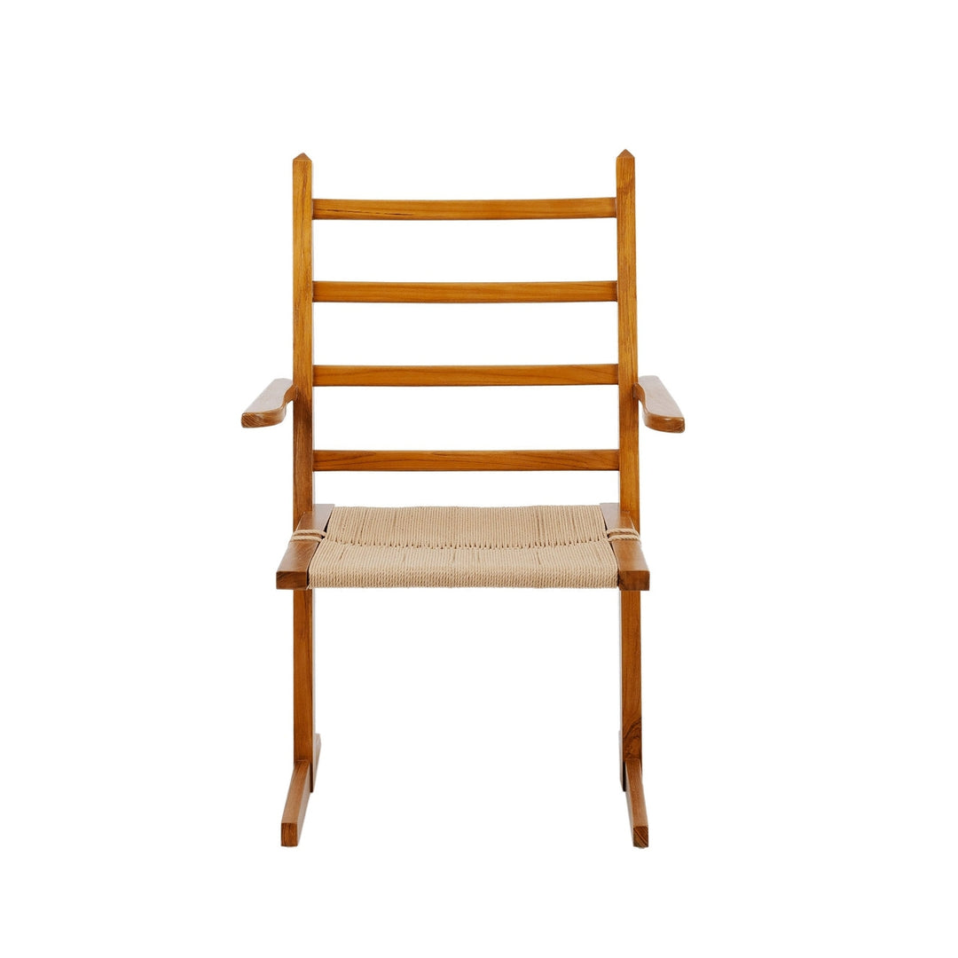 Parallel Teak Cantilever Chair-France & Son-FL1383ARM-Dining Chairs-2-France and Son