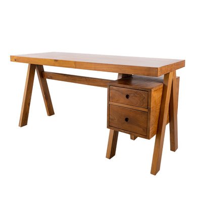 Jeanneret Desk with Drawers-France & Son-FL1463-Desks-1-France and Son