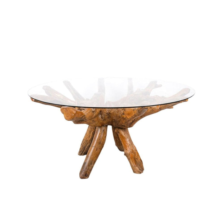 Ibori Organic Teak Root Dining Table-France & Son-FL1471-Dining Tables-2-France and Son