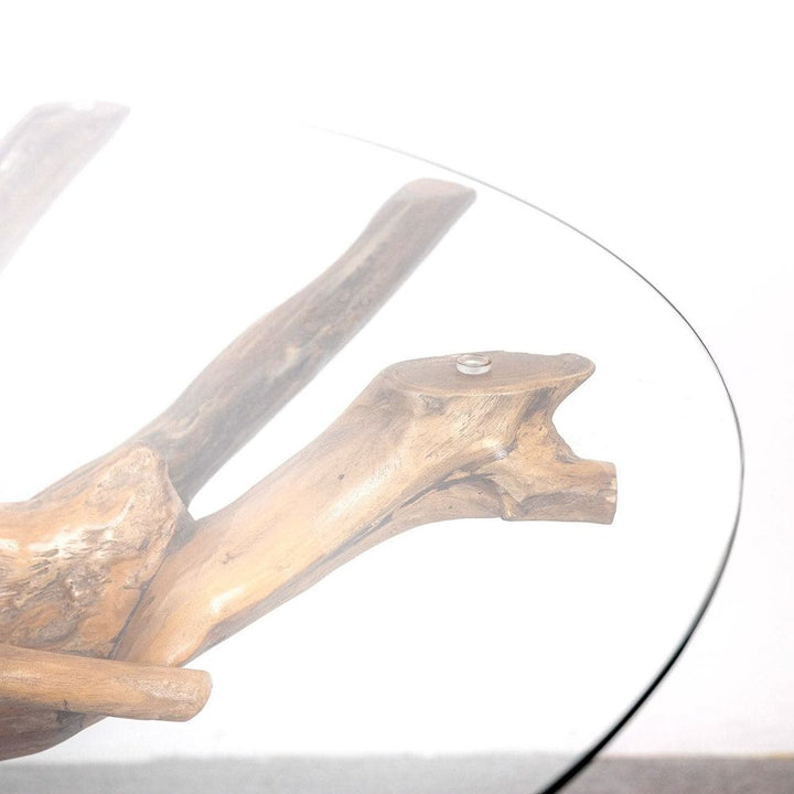 Ibori Organic Teak Root Dining Table-France & Son-FL1471-Dining Tables-4-France and Son