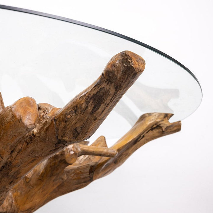 Ibori Organic Teak Root Dining Table-France & Son-FL1471-Dining Tables-5-France and Son