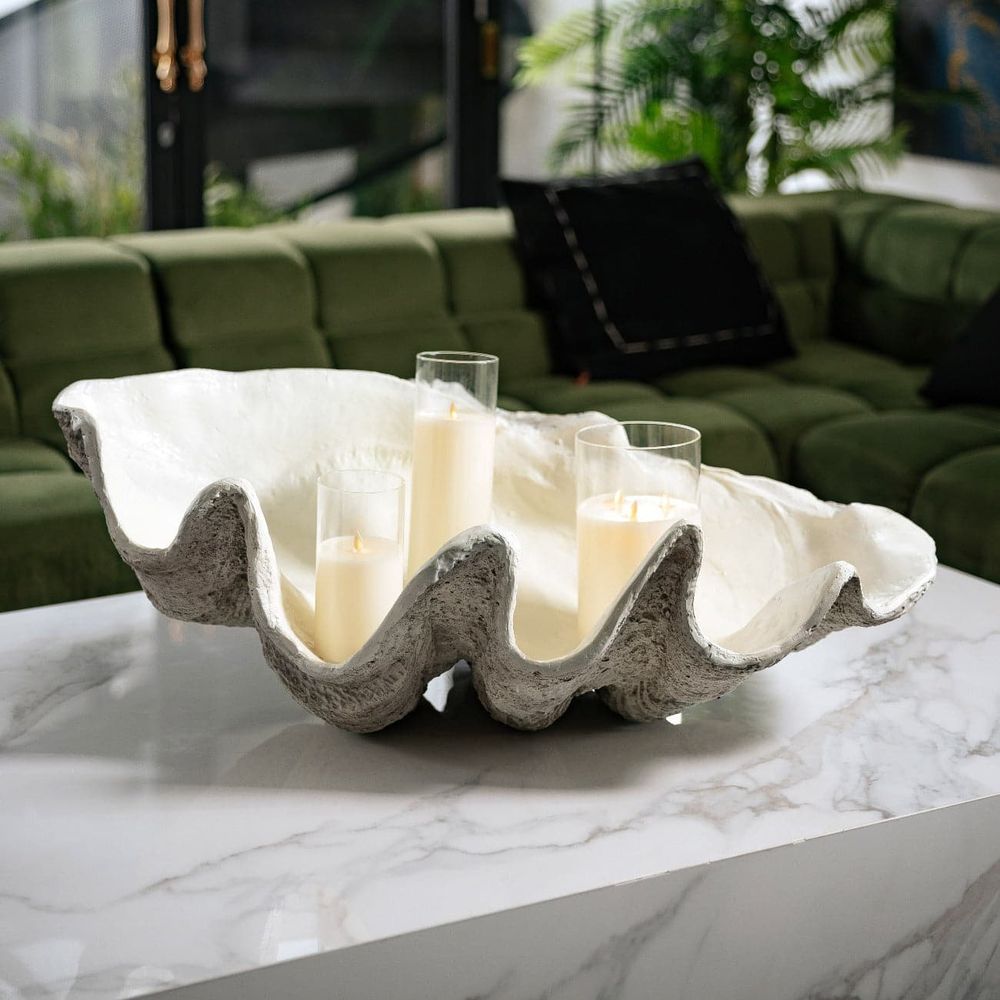 Giant Clam Shell Sculpture – France & Son