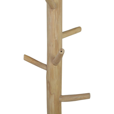 Reclaimed Teak Wood Standing Coat Tree-France & Son-FL9030-Decor-3-France and Son