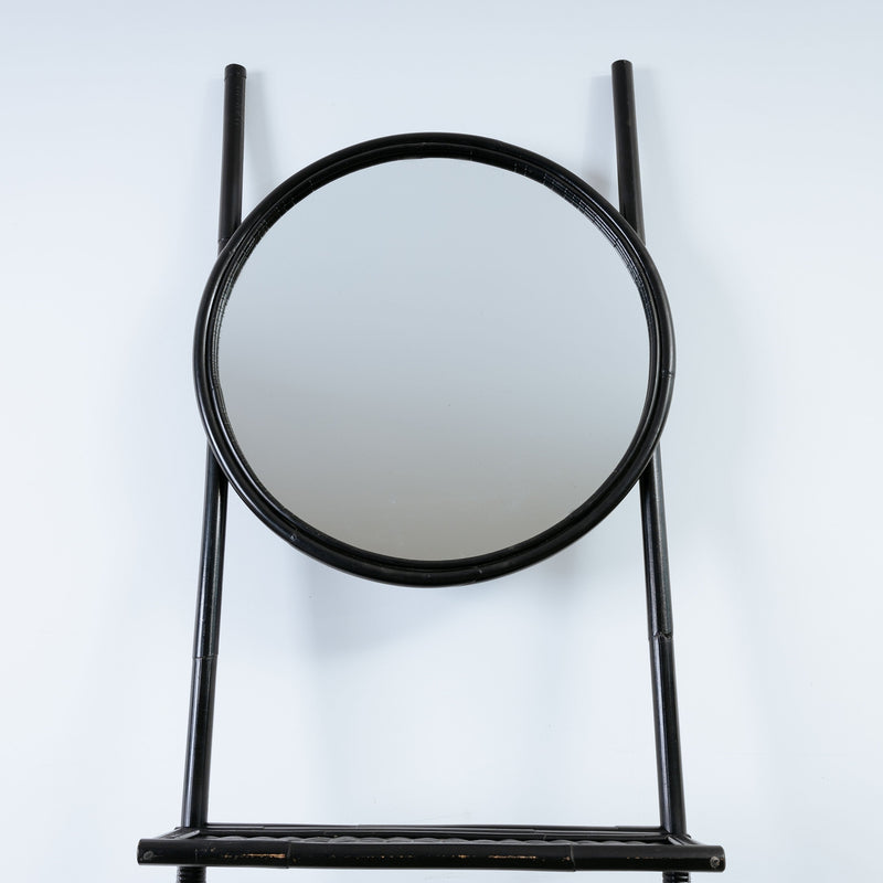 Aleida Standing Entry Mirror with Shelf-France & Son-FL9052-Mirrors-4-France and Son