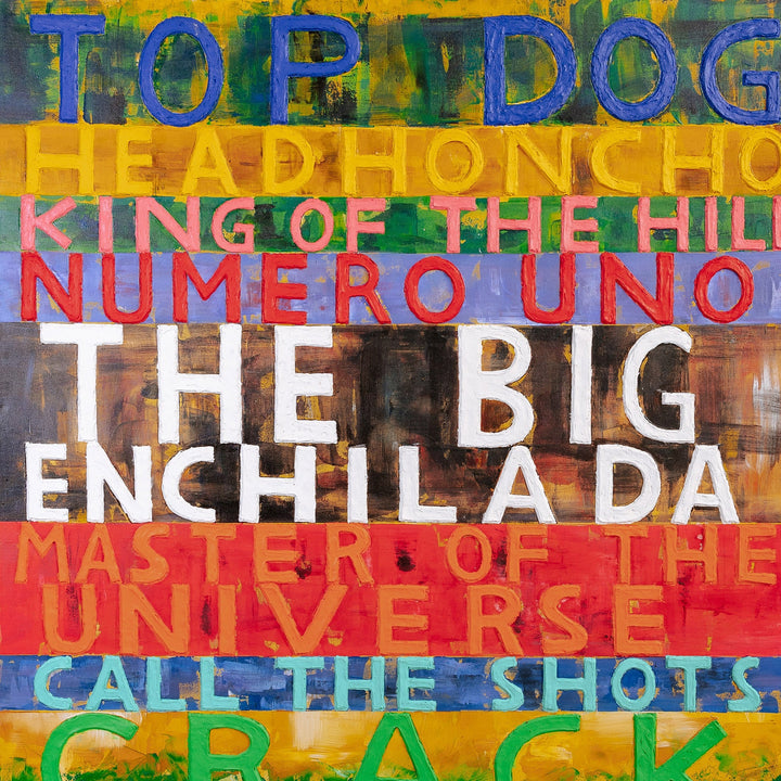 The Big Enchilada Oil on Canvas-France & Son-FL9107-Wall Art-4-France and Son