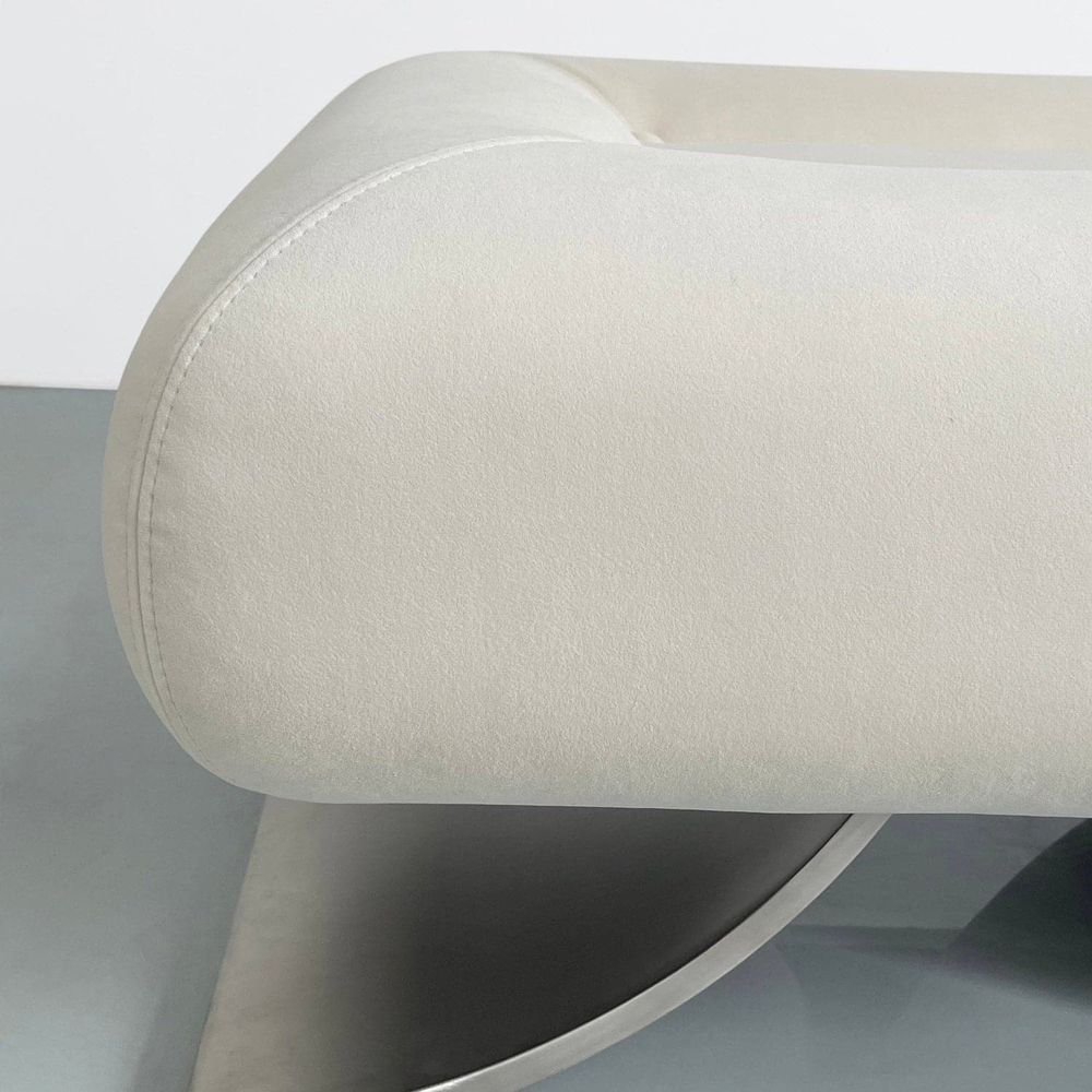 Niemeyer Lounge Chair and Ottoman-France & Son-FMC021OWHT-Lounge Chairs-5-France and Son