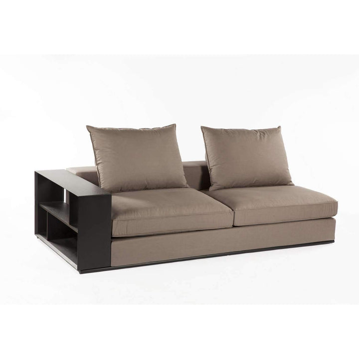 Evonna Sectional Sofa and Ottoman-France & Son-FQS002GREY-Sectionals-1-France and Son