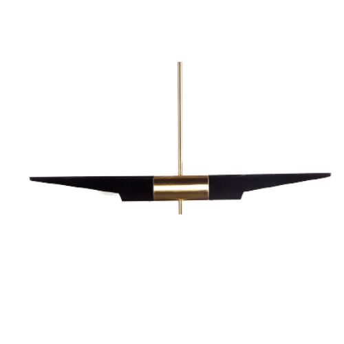 Modern Sollo Light - Small-France & Son-LM4192PBLKS-Pendants-2-France and Son