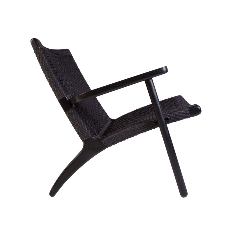 Wegner CH25 Lounge Chair-France & Son-FRC086WALNUT-Lounge ChairsBrown-Single-16-France and Son