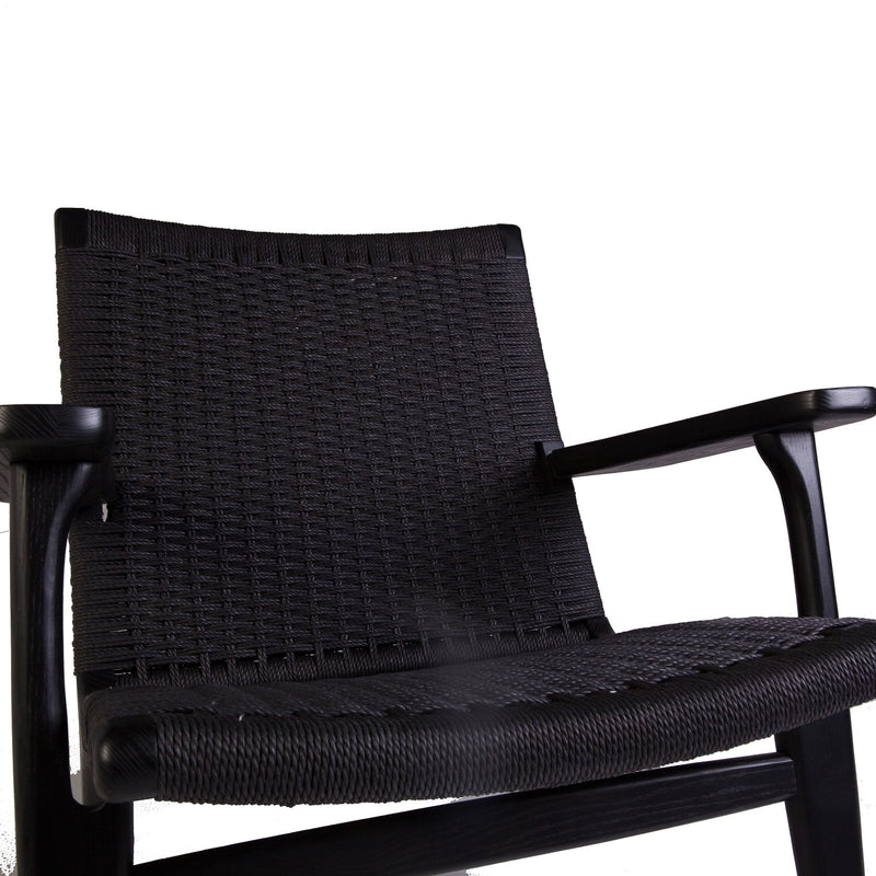 Wegner CH25 Lounge Chair-France & Son-FRC086WALNUT-Lounge ChairsBrown-Single-17-France and Son