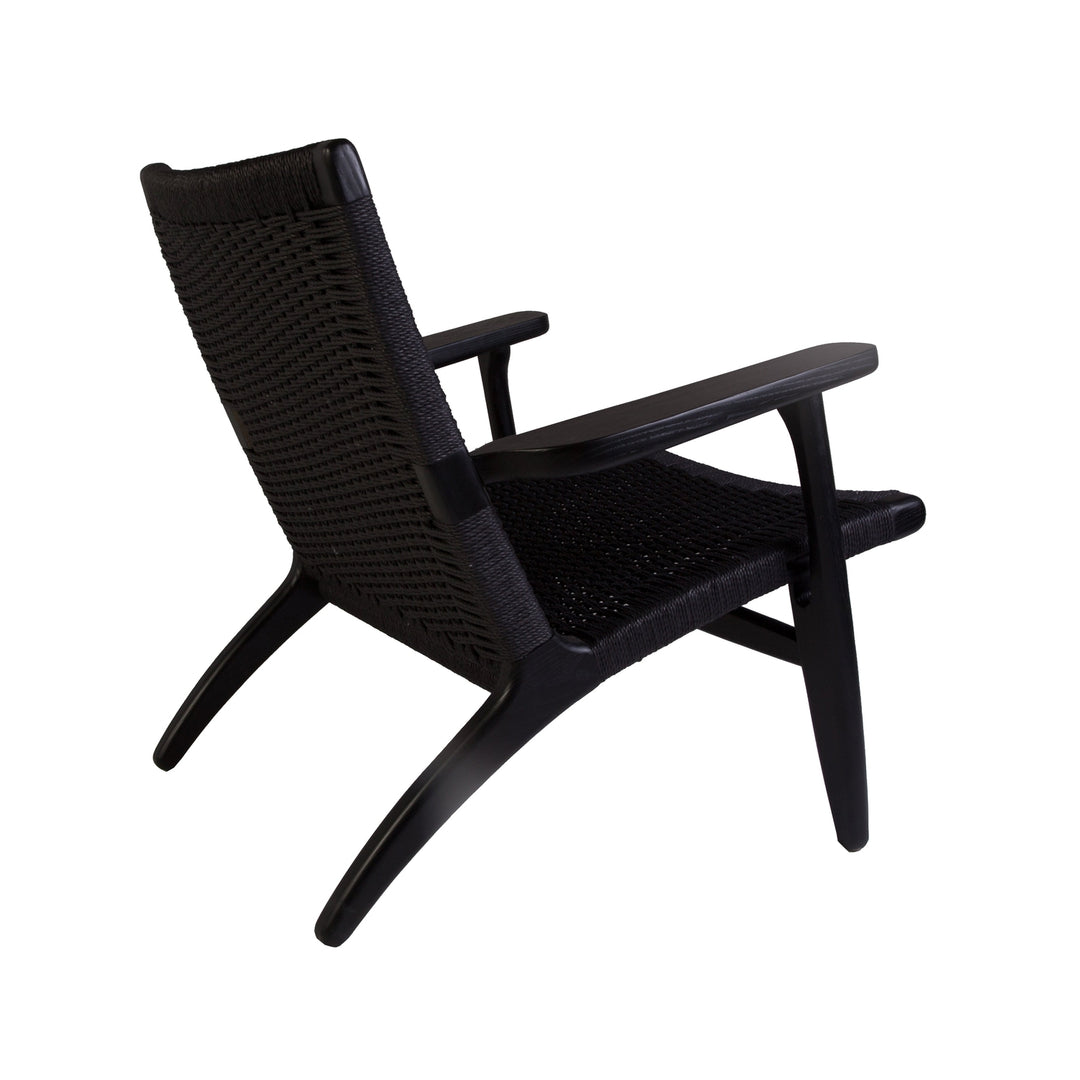 Wegner CH25 Lounge Chair-France & Son-FRC086WALNUT-Lounge ChairsBrown-Single-15-France and Son