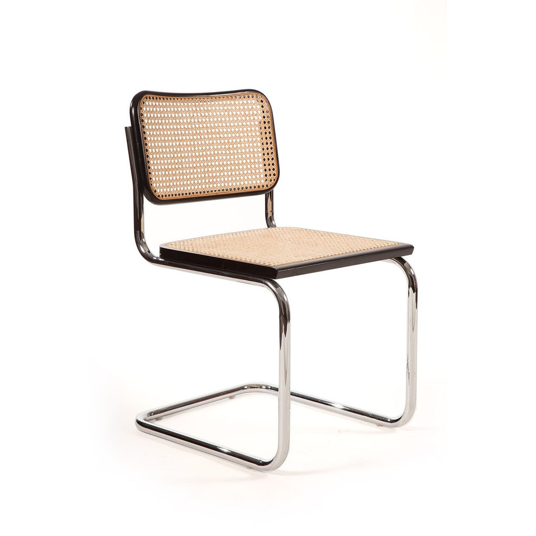 Italian Cesca Side Chair - Armless-France & Son-FSC118BLK-Dining ChairsBlack-Single-6-France and Son