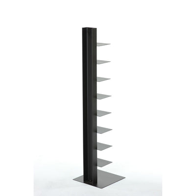 Sapien Heavy Duty Bookcase - Black-France & Son-FT6014BLK-Bookcases & CabinetsSingle-6-France and Son