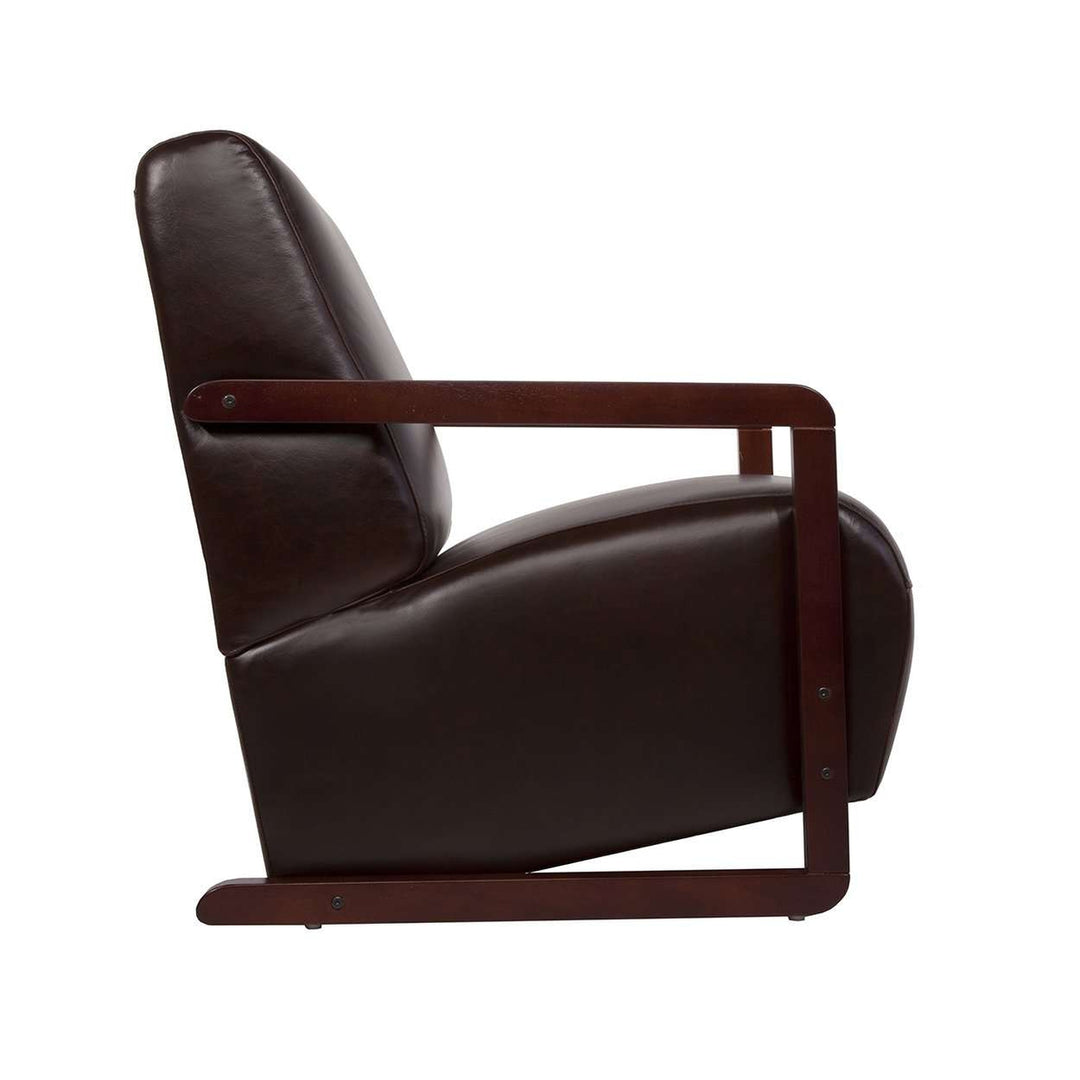 Modena Leather Lounge Chair-France & Son-FUC5170TORI-Lounge Chairs-2-France and Son