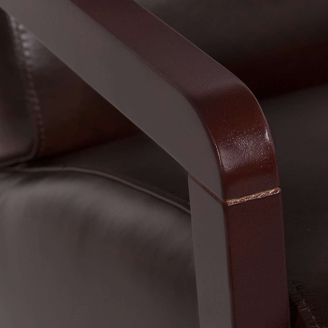 Modena Leather Lounge Chair-France & Son-FUC5170TORI-Lounge Chairs-3-France and Son