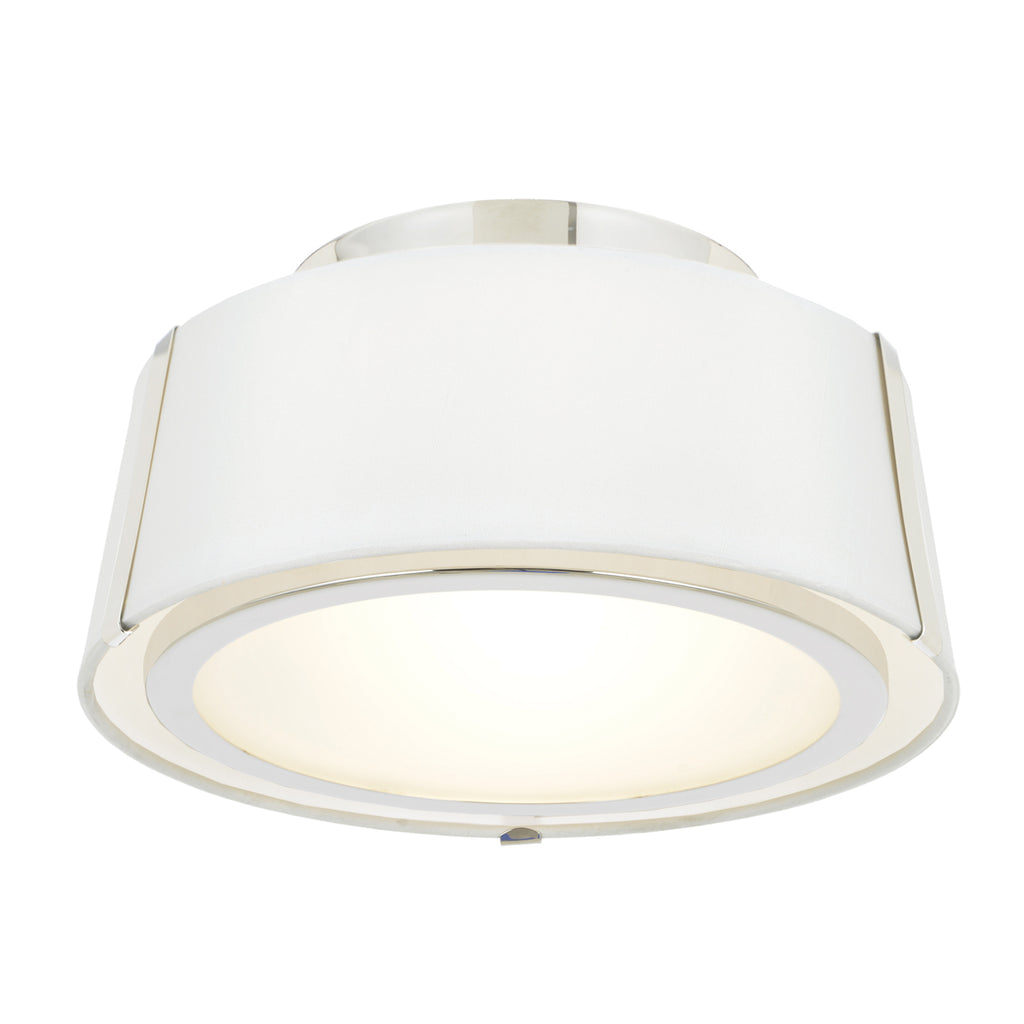 Fulton 2 Light Ceiling Mount-Crystorama Lighting Company-CRYSTO-FUL-903-PN-Flush MountsPolished Nickel-4-France and Son