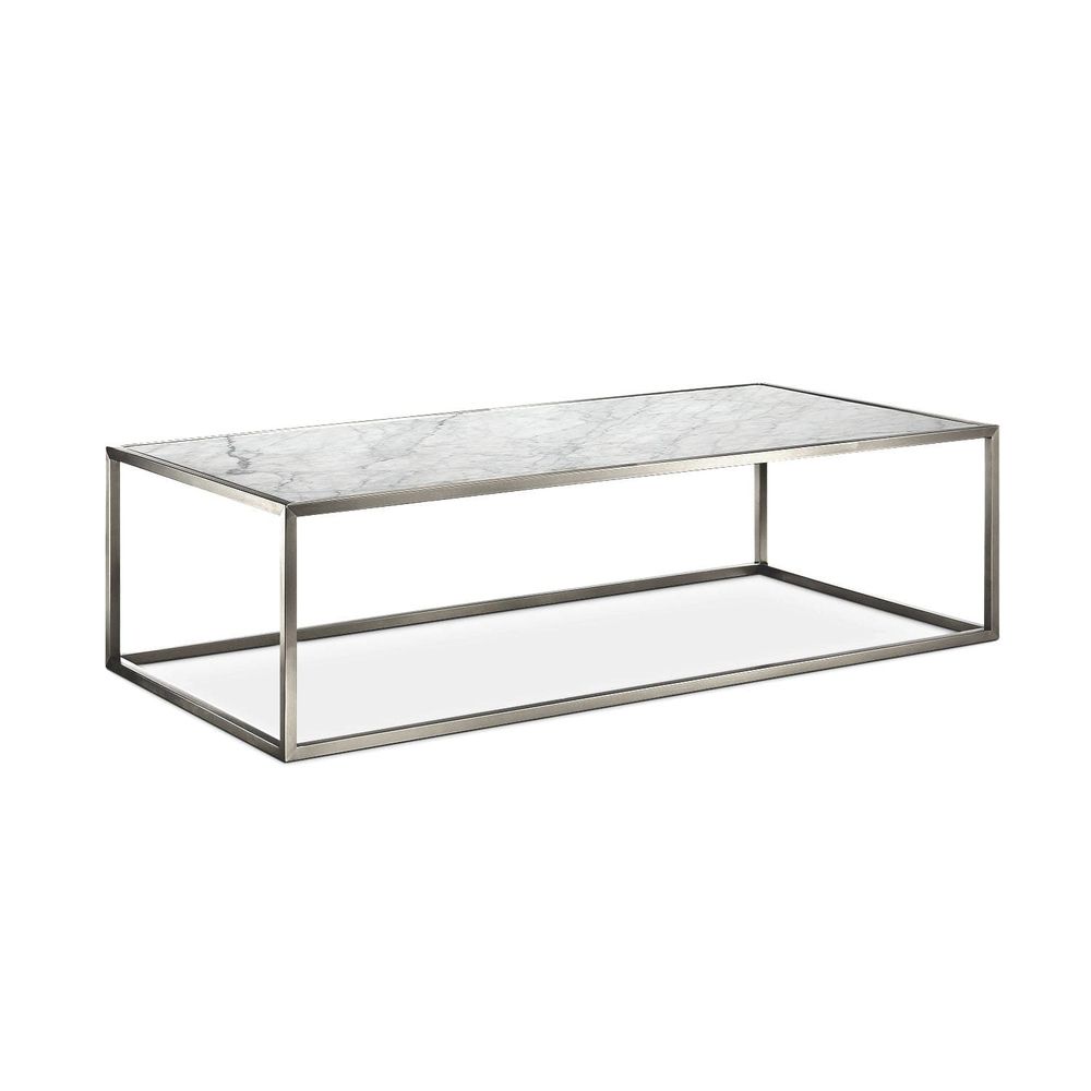 Coffee Tables Tynd Carrara Marble Coffee Table