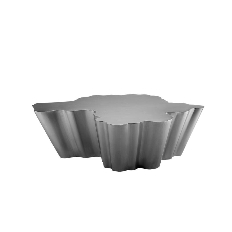 Modern Fideer Coffee Table-France & Son-FVT606BCRM-Coffee TablesBrushed Chrome-2-France and Son