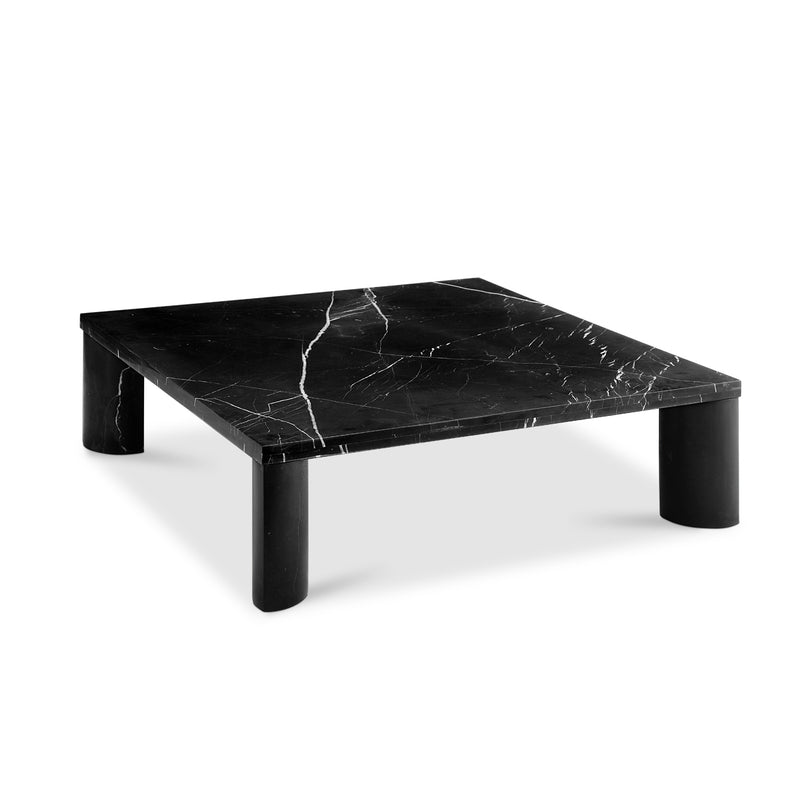 Plateau Marble Coffee Table - Nero Marquina-France & Son-FVT938BLK-Coffee Tables-1-France and Son
