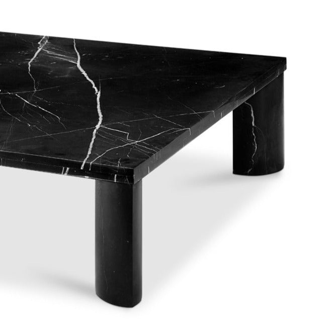 Plateau Marble Coffee Table - Nero Marquina-France & Son-FVT938BLK-Coffee Tables-2-France and Son