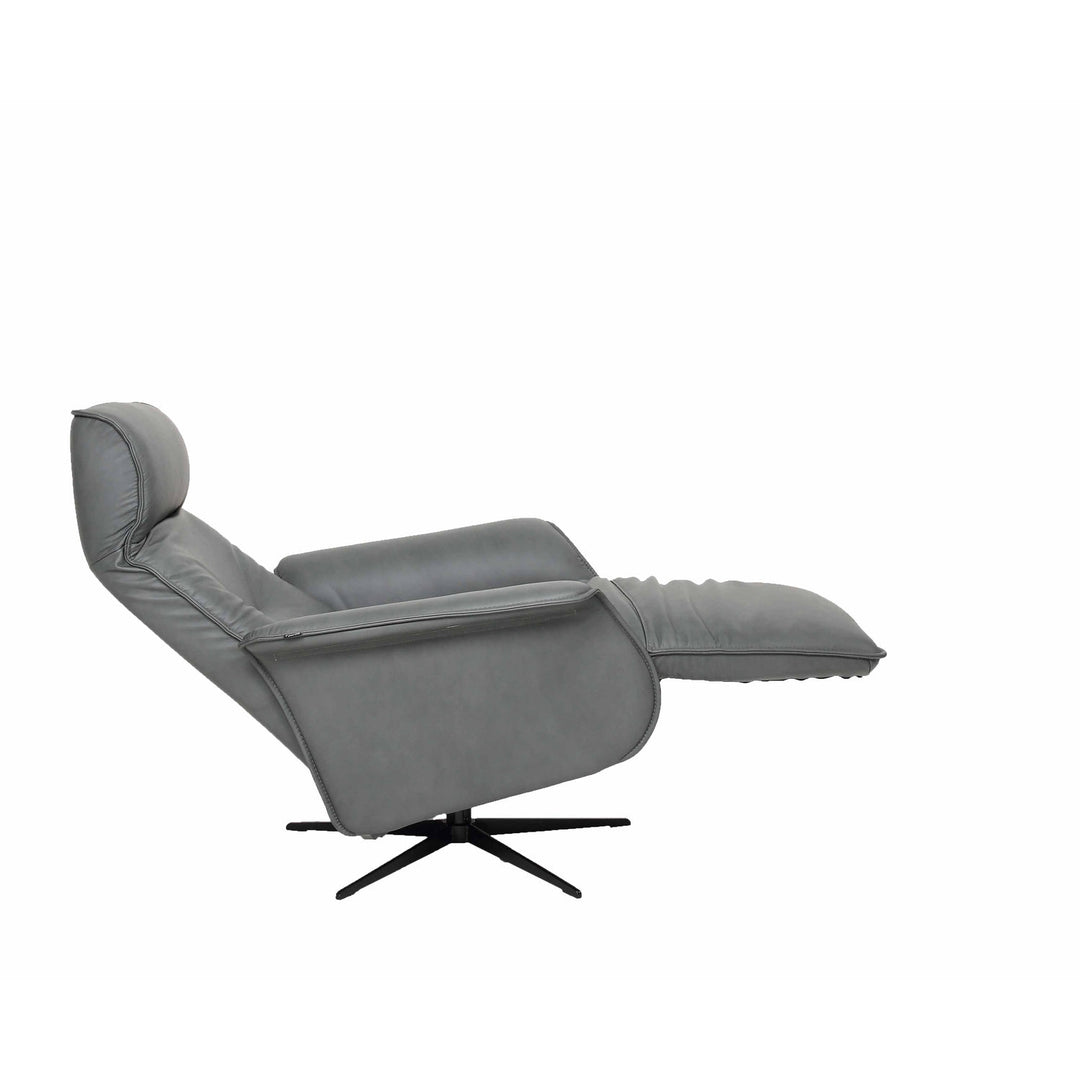 Finn Recliner with Battery-Fjords-FJORDS-649116PB-227-Lounge ChairsLarge-Grey-3-France and Son