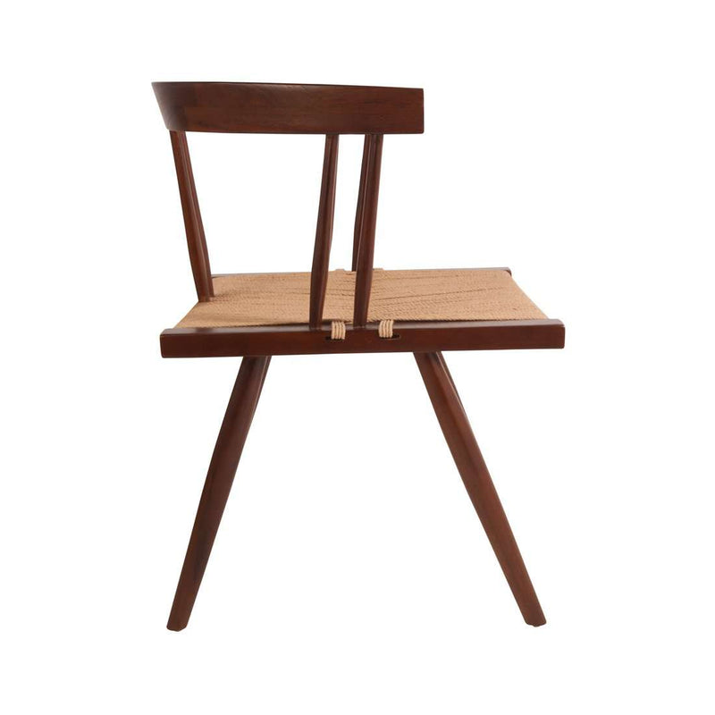 Mid Century Naka Teak Chair-France & Son-FL1321WALNUT-Dining ChairsSingle-Brown-6-France and Son