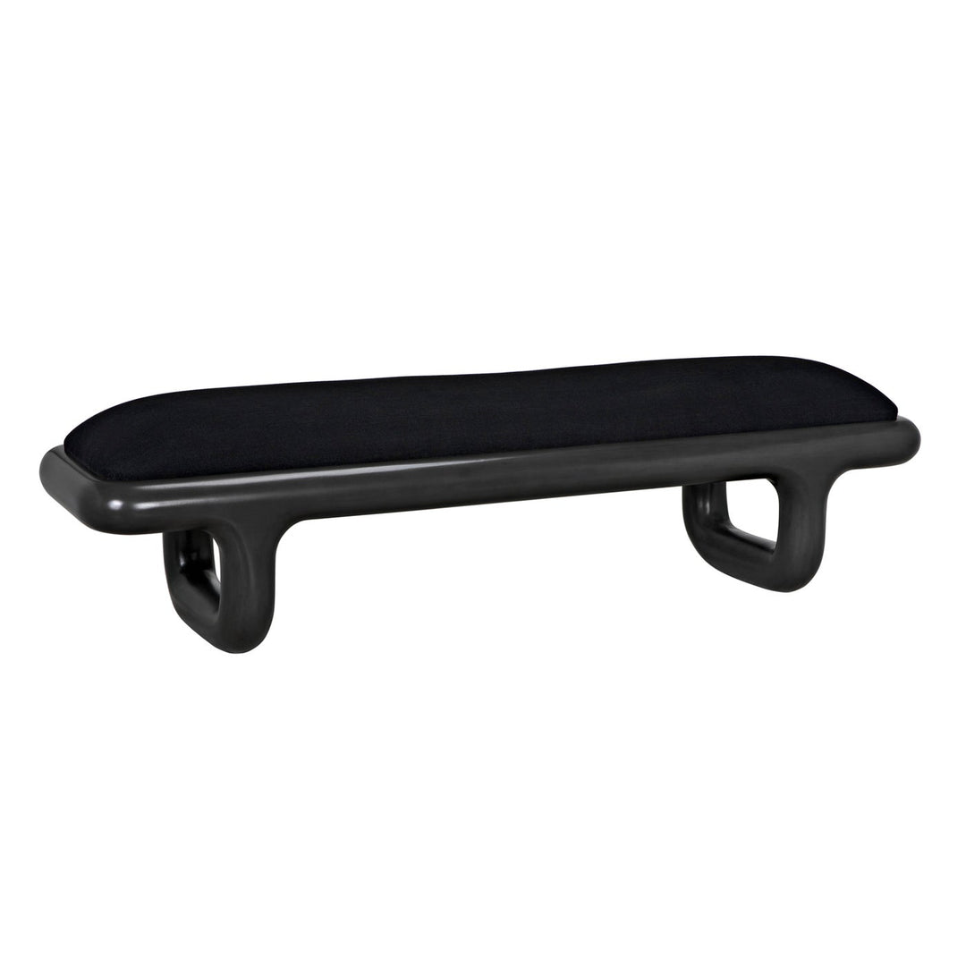 Sigmund Bench-Noir-NOIR-GBEN141P-Benches-1-France and Son