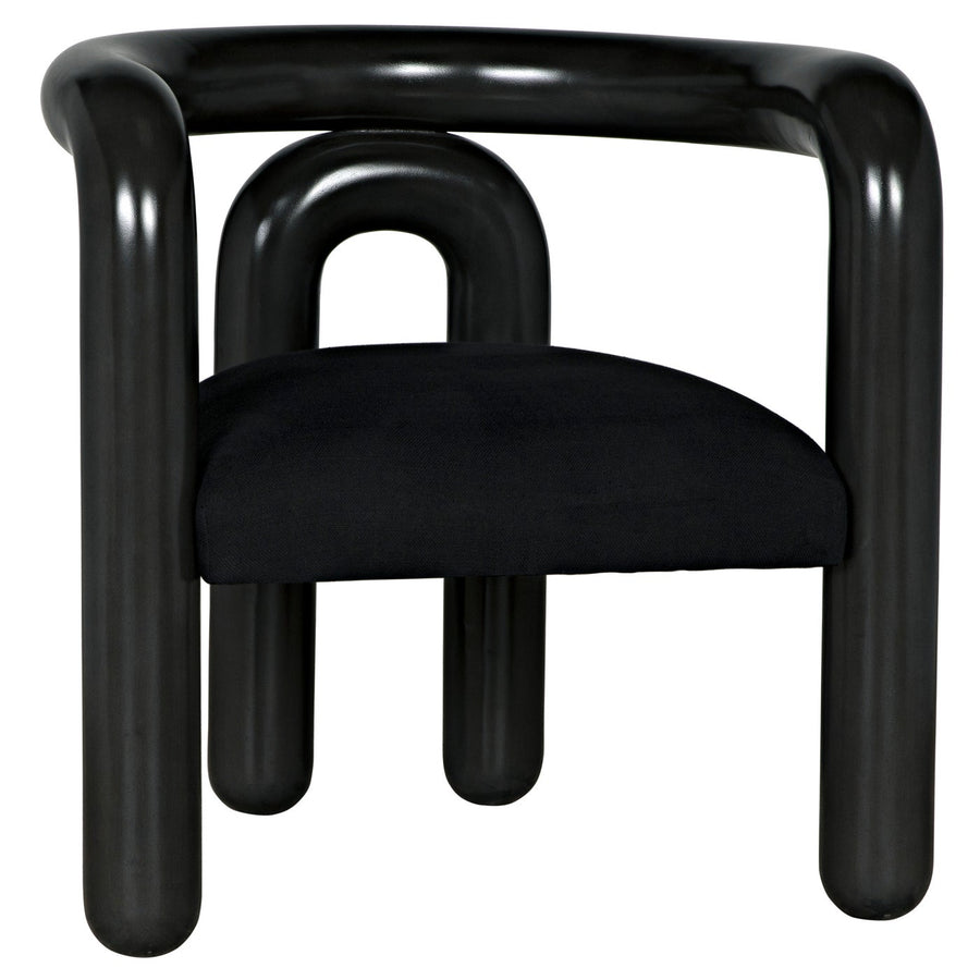 Hockney Chair-Noir-NOIR-GCHA307P-Lounge Chairs-1-France and Son